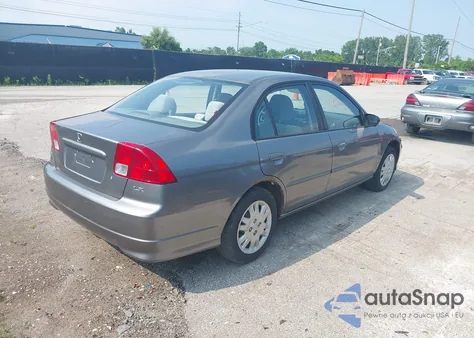 2005 Honda Civic Lx from USA, damaged, VIN 2HGES16535H542626